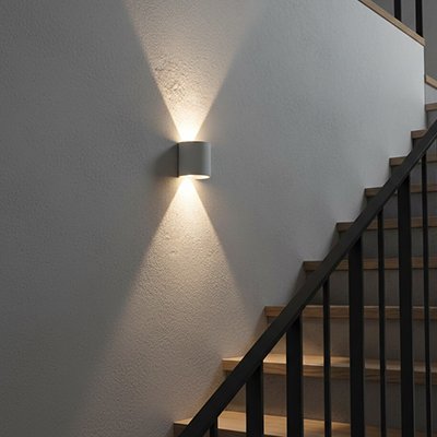 Applique murale escalier blanc 