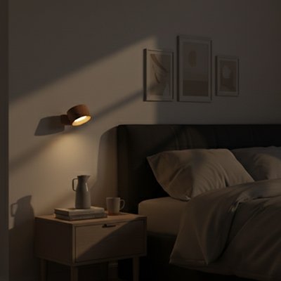 Applique murale pour chambre non dérangeante