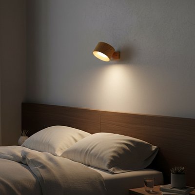 Applique murale pour chambre rotatif