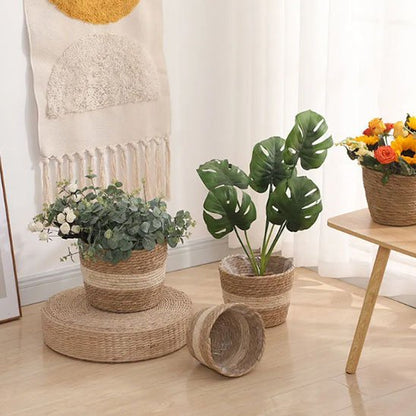 Cache pot finition bicolore disponible