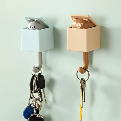 Crochets muraux dans un garage