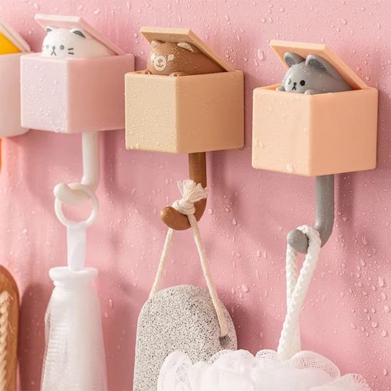 Crochets muraux résistant à l'humidité