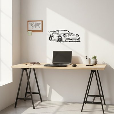 Decoration murale dans un bureau