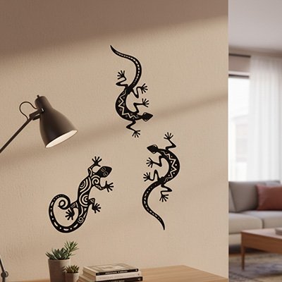 Décoration murale métal dans le bureau
