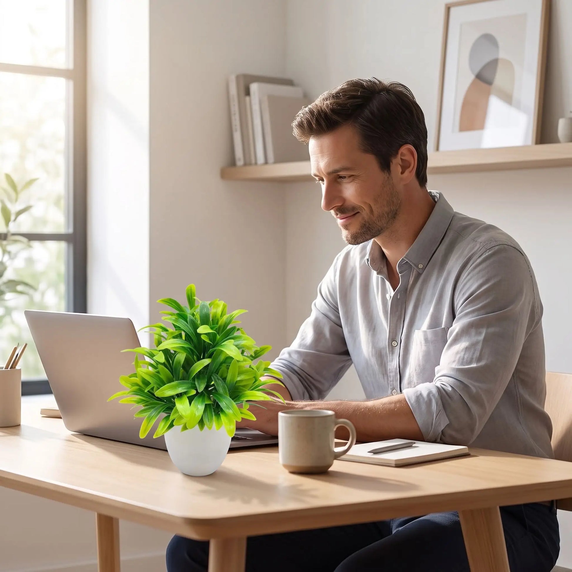 fausse plante bureau