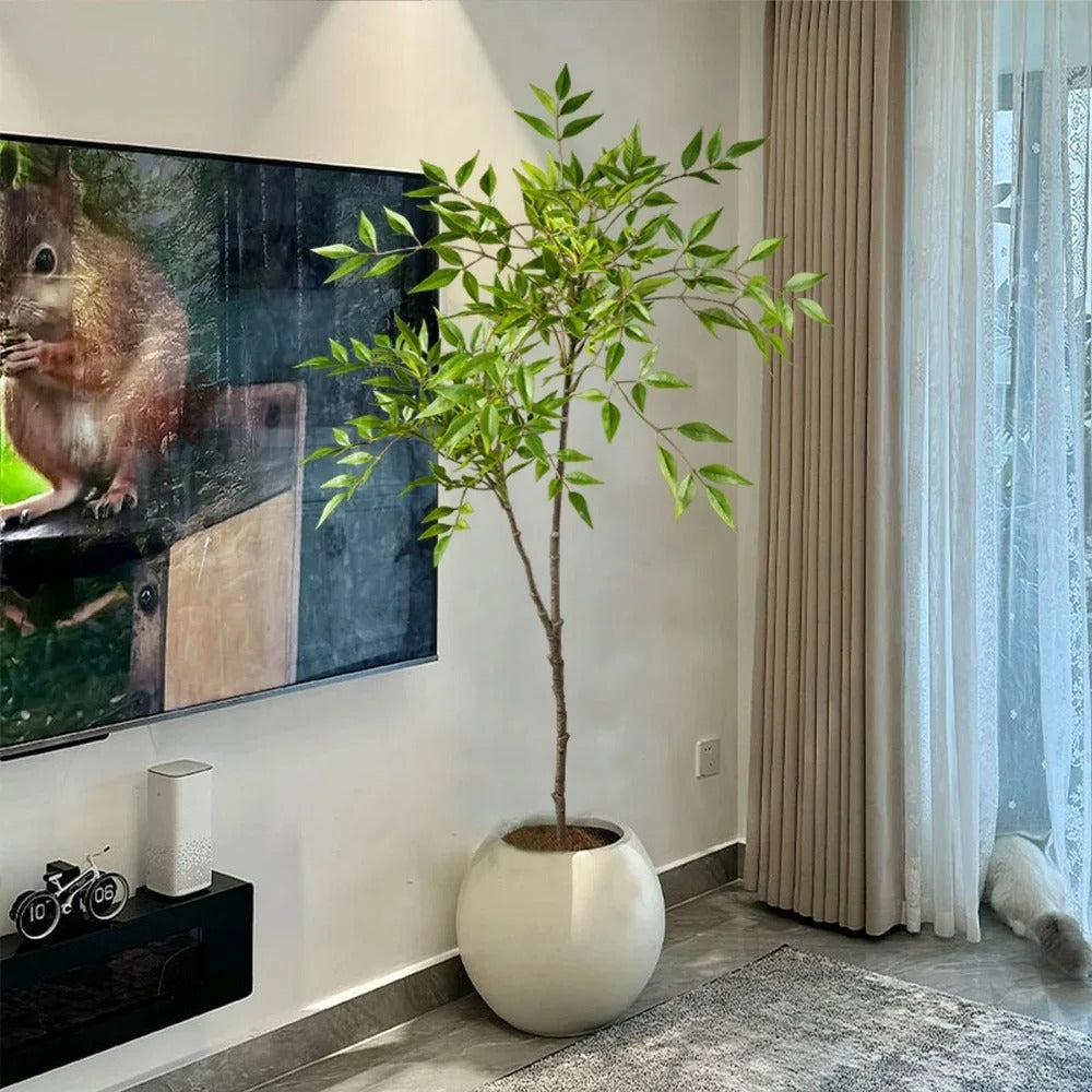 fausses plantes interieur couleur réaliste
