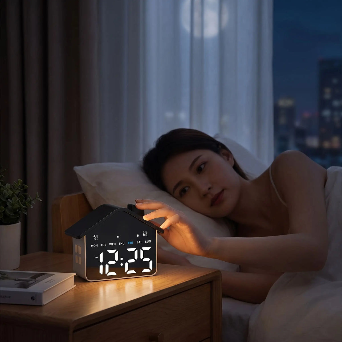 horloge design à poser confort visuel