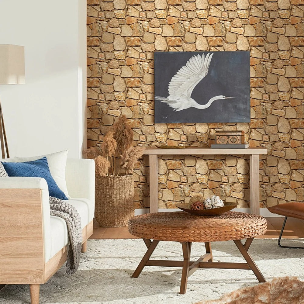 panneau decoratif mural dans le salon
