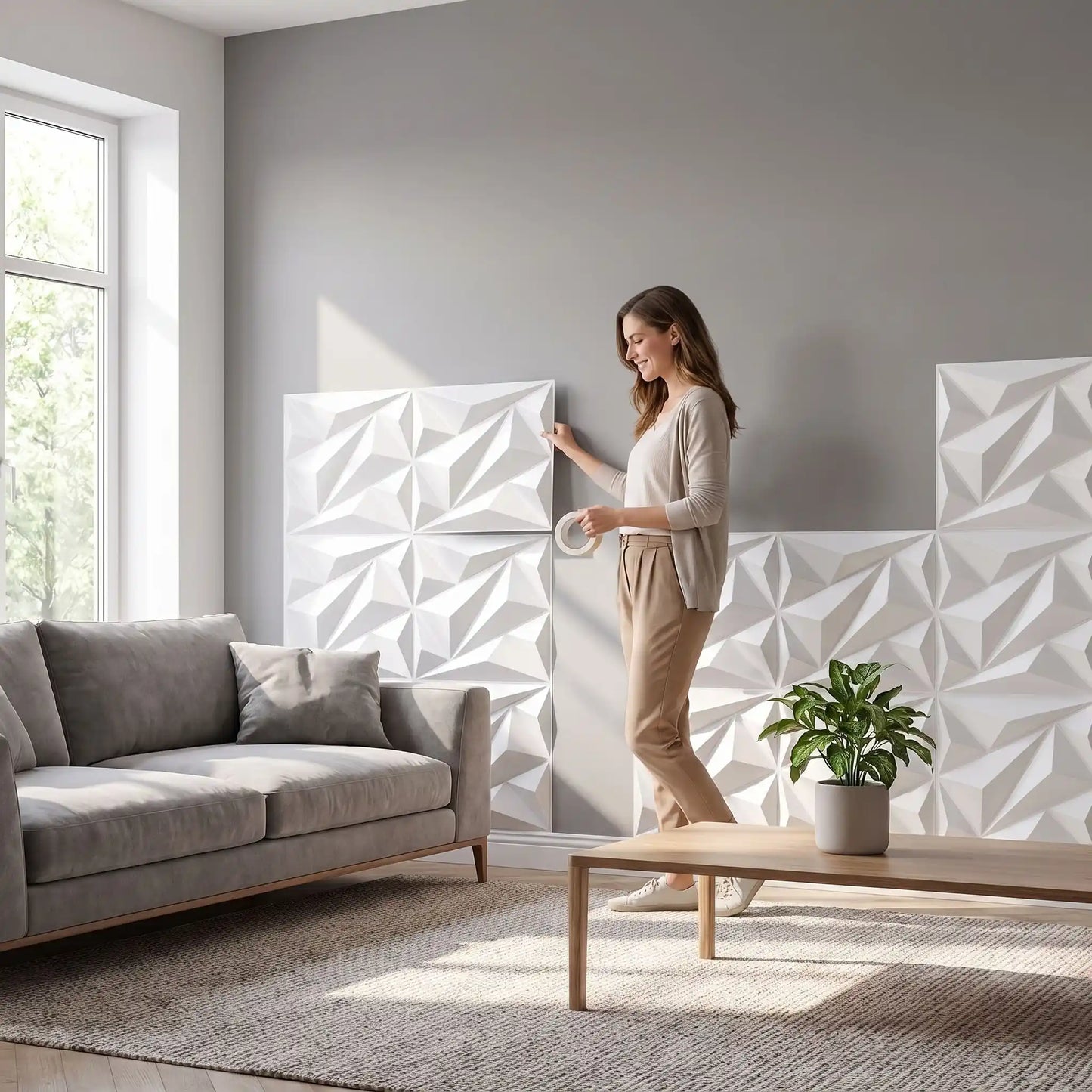 panneaux muraux decoratif facile à installer