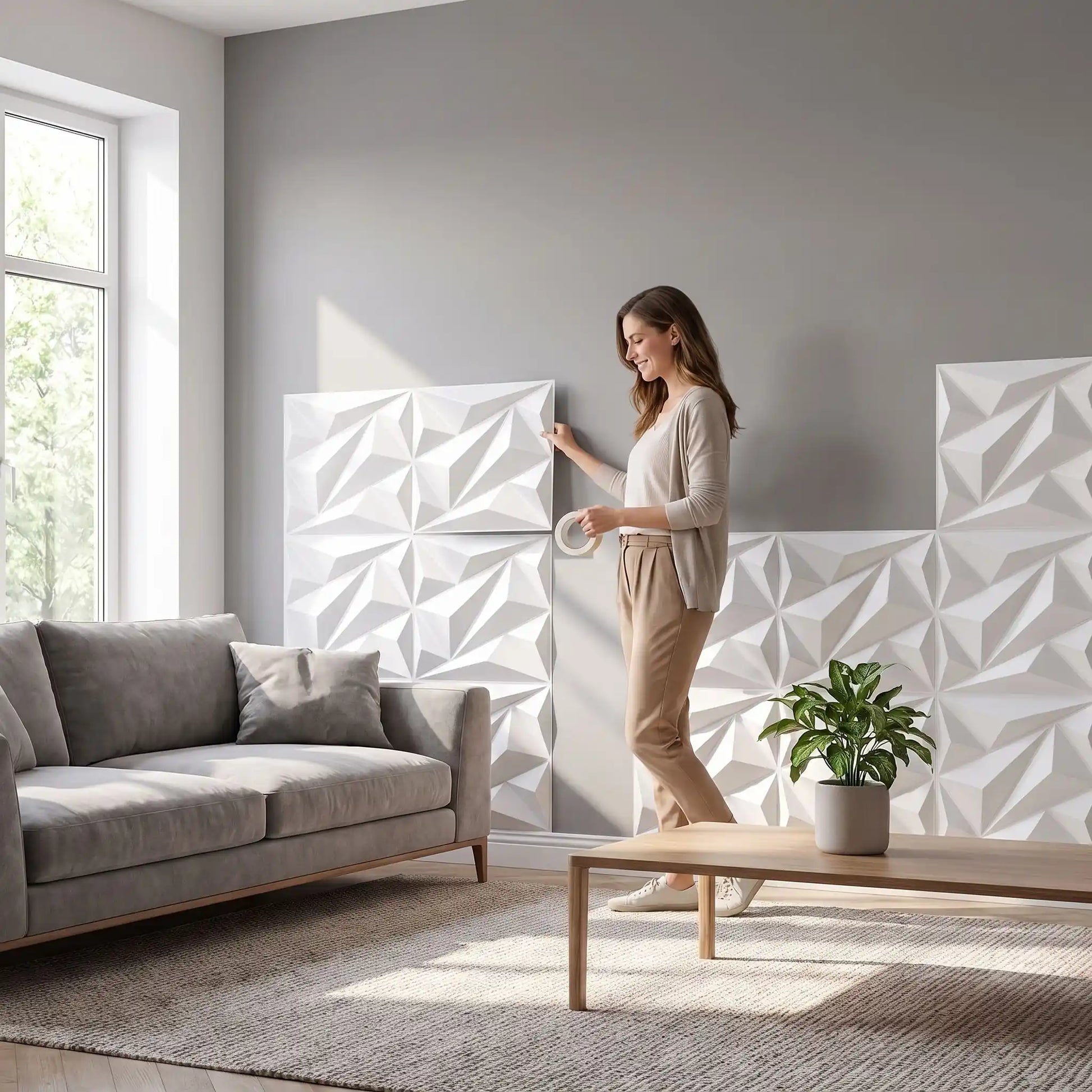panneaux muraux decoratif facile à installer