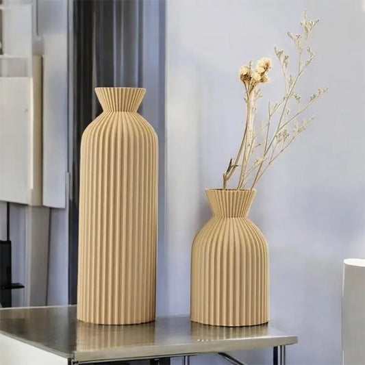 Vase beige